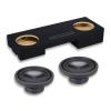 Alpine Dual 10" Sealed SWT Series Subwoofer Bass Package for 2022-2024 Toyota Tundra Crew-Max (Non-Hybrid) Bass Packages